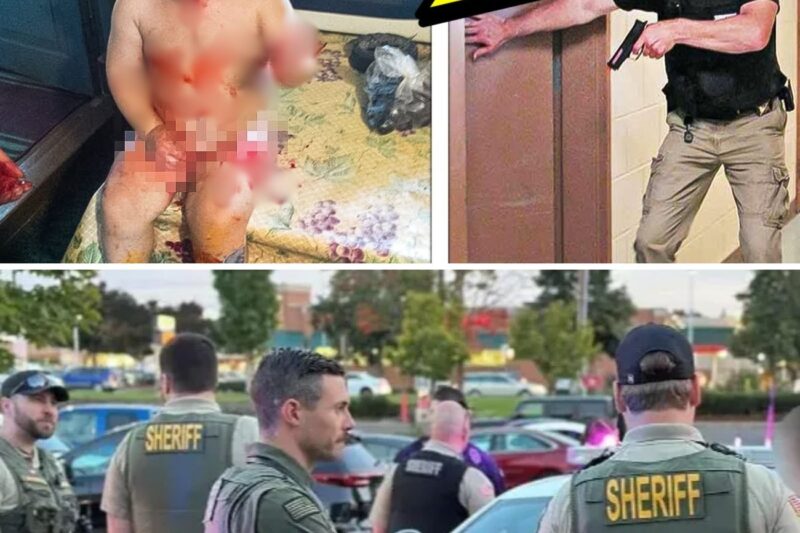 Police Gets A Call About Strange Noises In House, When Cop Enters The House, He Bursts Into Tears