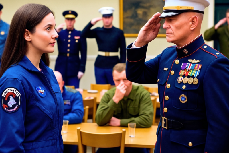 She Was Just Serving Coffee in the Navy Briefing Room, Quietly Ignored by Every Officer at the Table — Until the Admiral Suddenly Looked Up, Called Her by a Call Sign No One in That Room Expected to Hear, and the Entire Room Went Silent as Her Hidden Past, a Forgotten Mission, and a Secret Act of Courage Changed the Way Everyone Saw the Woman They Had Treated Like She Was Invisible… What She Did Years Ago Still Haunts the Navy, and the Truth Behind That Name Left Even the Toughest Commanders Frozen — Full Story in the First Comment