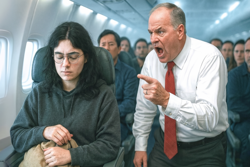 They Barely Noticed the Quiet Woman Sitting in Row 9 as Fear Spread Through the Cabin and Passengers Braced for the Worst — But Everything Changed the Instant the Pilot Stepped Out, Leaned Close, and Whispered Her Call Sign, Turning Her From Just Another Traveler Into the One Person Who Might Save Everyone on Board, Leaving Flight Attendants Frozen, Nervous Passengers Staring in Total Confusion, and the Entire Plane Holding Its Breath as a secret from her past suddenly collided with a midair emergency no one saw coming, proving that the calm stranger they ignored moments earlier was carrying far more than hand luggage — she was carrying the kind of authority, skill, and history that could mean the difference between disaster and survival.
