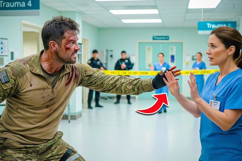 “The SEAL Sniper Refused Every Doctor’s Order and Wouldn’t Let Anyone Near Him” — Until a Quiet Nurse Leaned In and Whispered the Call Sign No One in That Hospital Was Supposed to Know; The Room Froze as the Battle-Hardened Veteran Went Completely Silent, His Tough Exterior Cracking for the First Time, and What She Revealed Next About His Final Mission, the Promise He Never Forgot, and the Secret Connection Between Them Left Every Marine, Medic, and Family Member in the Ward Fighting Back Tears, Wondering How One Forgotten Name Could Bring America’s Most Unbreakable Warrior Back from the Edge.