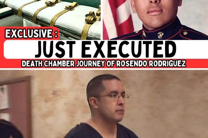 JUST IN: Texas Executes U.S. Marine Rosendo Rodriguez III — He Fought Against His Own Execution….