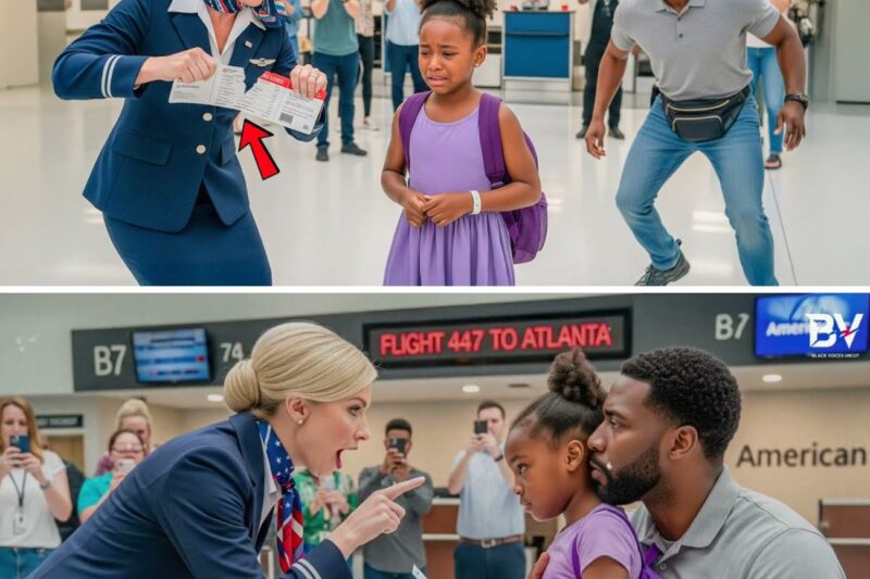 Flight Attendant Kicked Out a Black Sick Girl — Minutes Later, Her Dad Grounded the Plane!