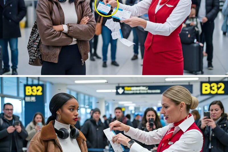 Flight Attendant Rips Up Black Girl Ticket, Not Knowing Her Father Owns The Entire Airline…