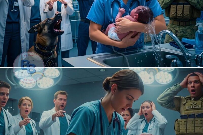 Doctors Declared a SEAL Lieutenant’s Son Dead—Until the K9 Barked and Nurse Understood His Call Sign