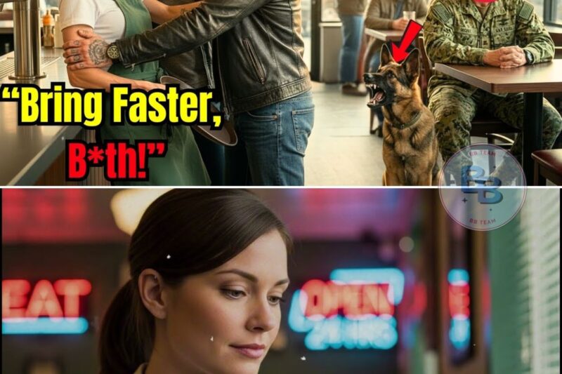 “Bring Faster, B*th!” Humiliated the Waitress — Until a Navy SEAL and K9 Delivered Swift Justice!”