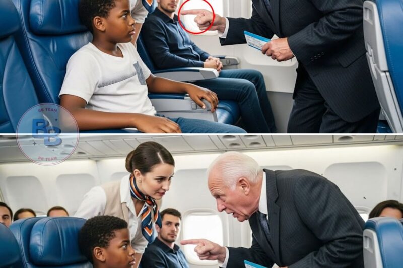 Black Billionaire Boy Seat Stolen by White Passenger — Moments Later, the Flight Was Grounded