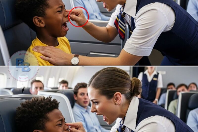 Flight Attendant Hits Black Boy — Not Knowing His Dad Was the True Airline Owner