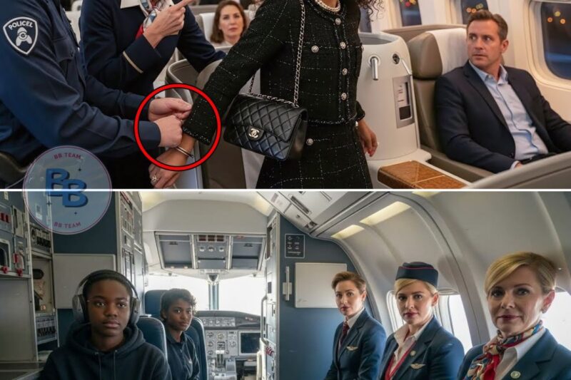 Black Teen Handcuffed Mid-Flight — Crew Freezes When Her CEO Father Walks In