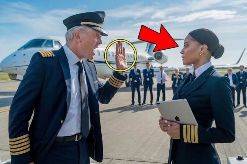 Pilot Refuses to Fly with Black Copilot — Turns Pale When She Reveals She Owns the Aircraft…