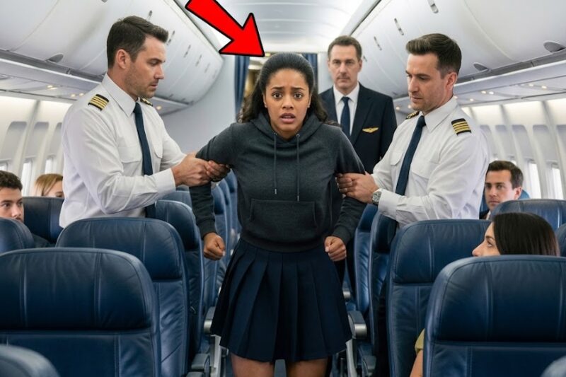 Black Teen Restrained on Plane — Silence Falls When Pilot Says “Her Father Owns This Airline”