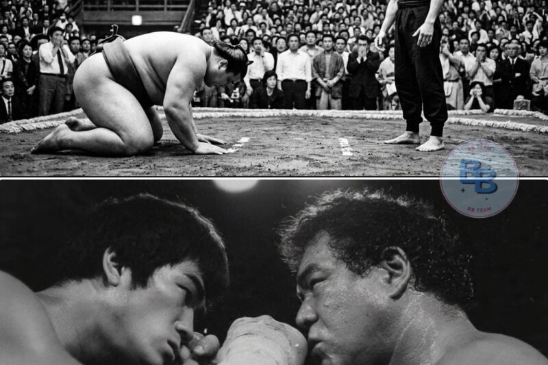 A 420lb Sumo Grand Champion Challanged Bruce Lee — 6 Second Later Everyone Was Shocked to See This