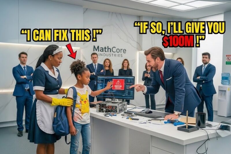 “Fix This And I’ll Give You $100M” the CEO Mocked — But the Maid’s Daughter Solved It Instantly