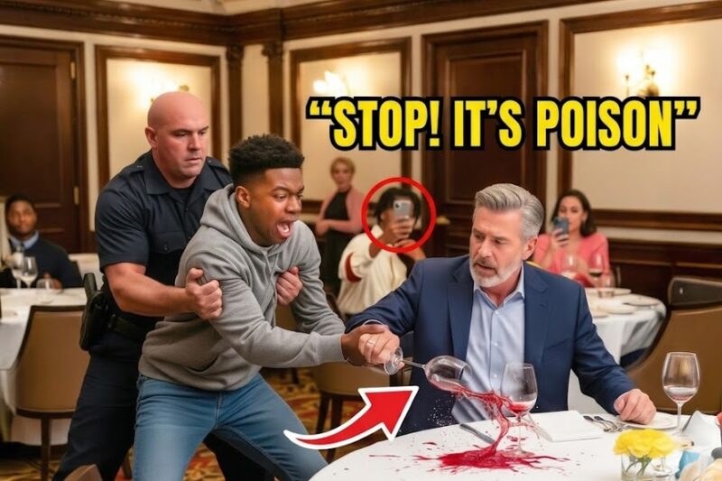Homeless Black Boy Yelled “Stop! It’s Poison!” — Billionaire Froze When He Learned the Truth!