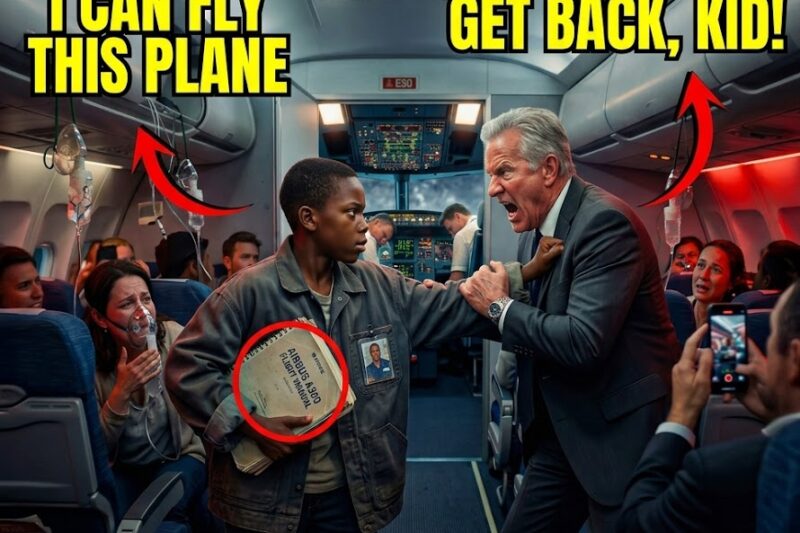 Pilot Down, 300 Passengers Screaming — Poor Black 12-Year-Old Ran to the Cockpit… Did the Impossible