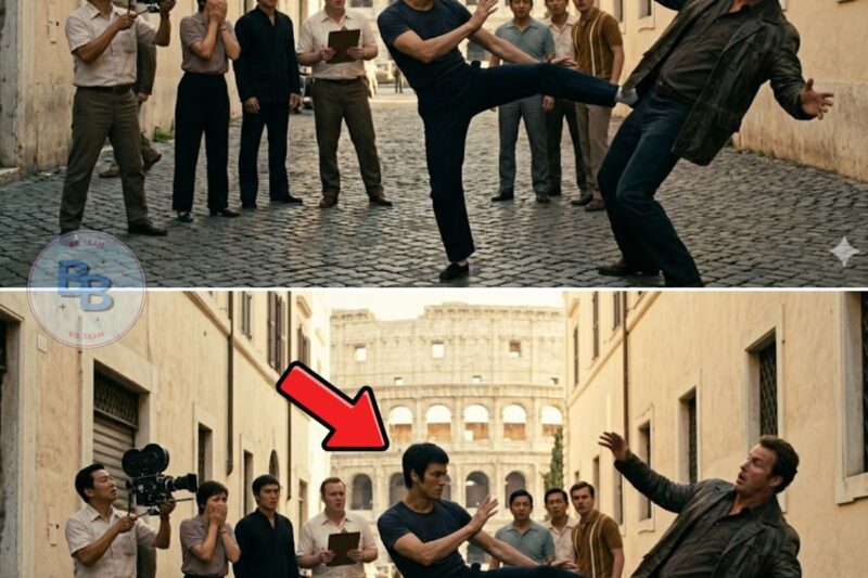 The real fight that happened between takes on Way of the Dragon — Rome, 1972