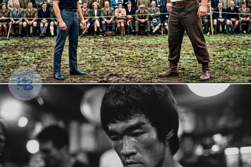 A 295-lb Scottish Champion Said He Could Stop Bruce Lee With One Hand — He Was on Grass in 5 Seconds