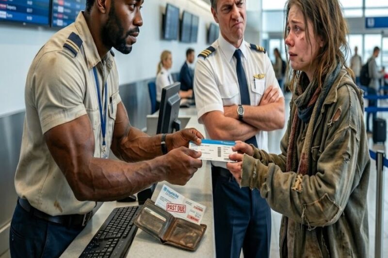 Black Single Dad Pays for a Homeless Girl’s Plane Ticket — The Next Day, She Shows Up as His Boss 