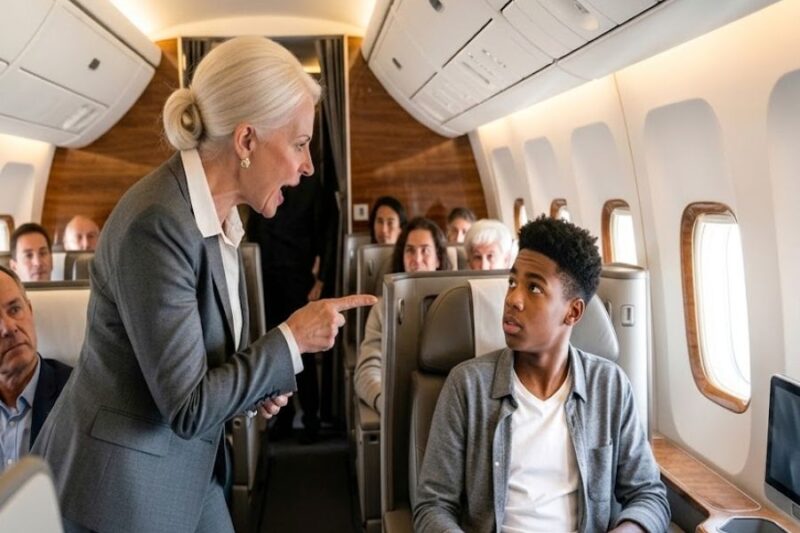 White Passenger Insults Black Teen in First Class — Pilot Stops Pushback to Investigate 