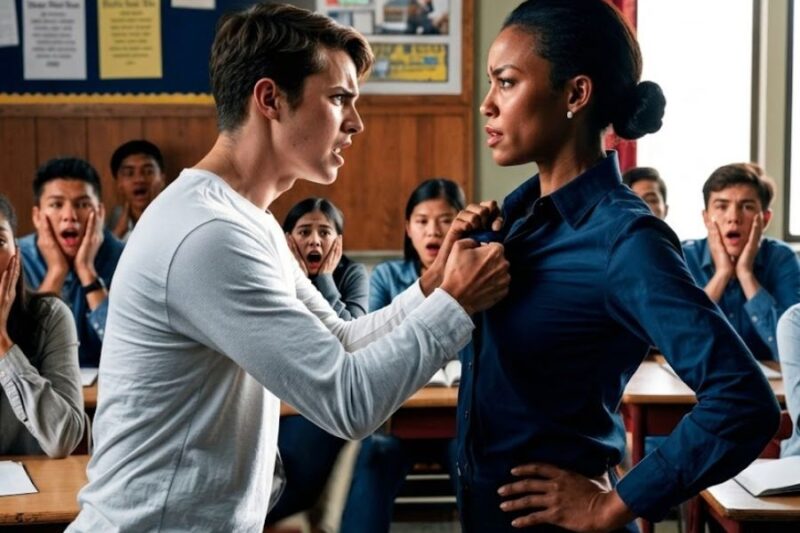 Bullies RIPPED the New Black Teacher’s Shirt in Class — Her Judo Throw Left Them on the Floor