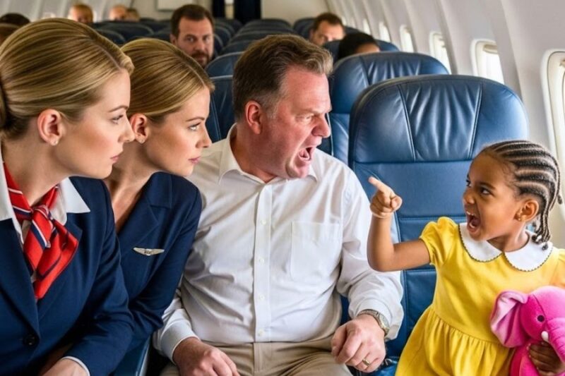 Black child forced to change seats by white passenger — Crew terrified upon hearing the girl’s name 