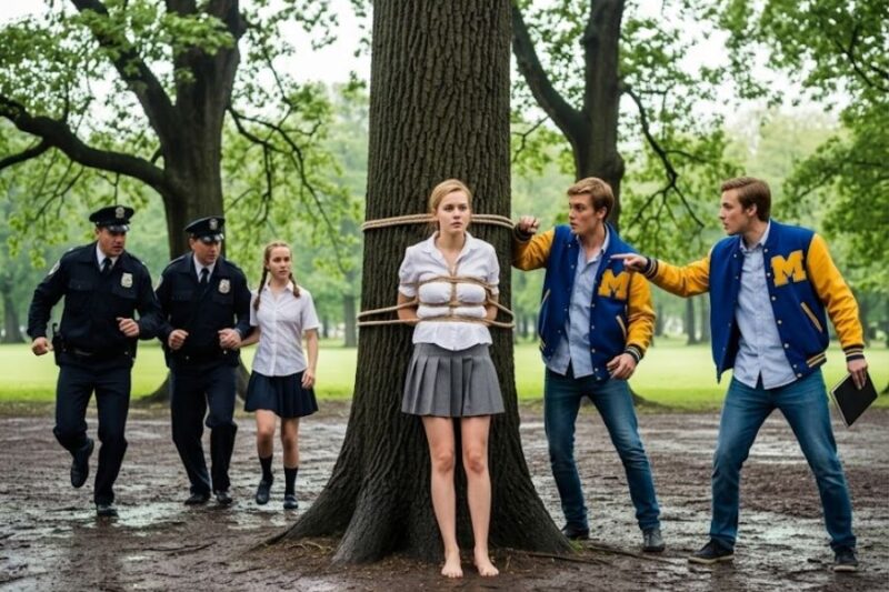 “Save My Sister! They Hung Her from a Tree!” Girl Pleaded—and Dozens of Cops Showed Up Instantly 