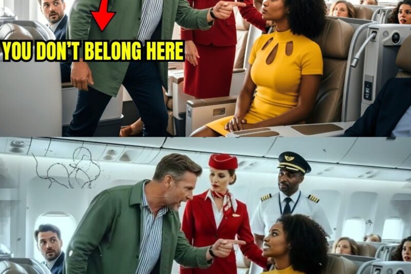 Arrogant Passenger Refuses to Sit Next to Black Woman — Then the Captain Makes a Shocking Announceme