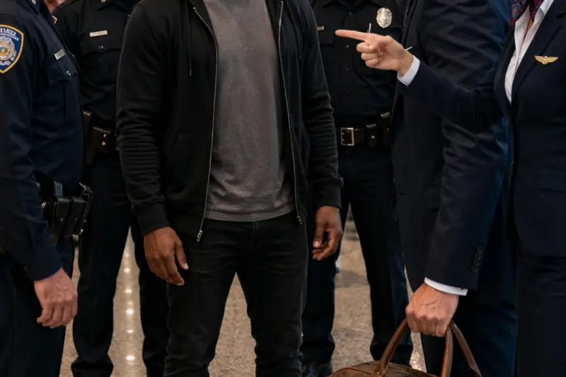 They Tried to Arrest the Wrong Man in a Crowded Airport. What the Police Found in My Grandfather’s Bag Destroyed More Than Their Careers.