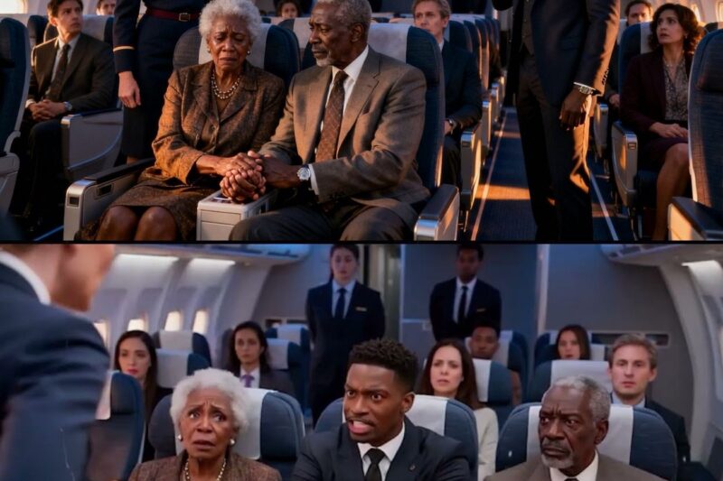 Flight Attendant Humiliates Elderly Black Couple — Son Fires Entire Crew 30 Minutes Later