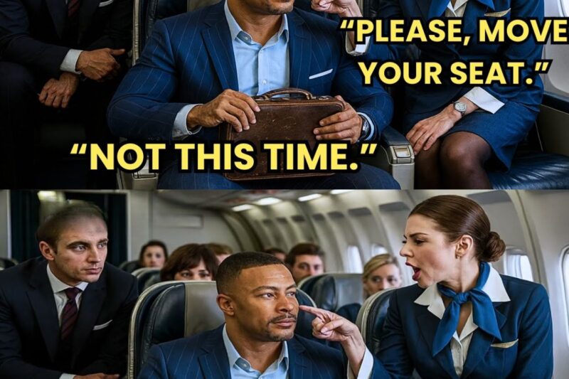 (1) Black Lawyer Asked to Move for “VIP” Passenger — Minutes Later, He Shuts Down the Entire Flight 