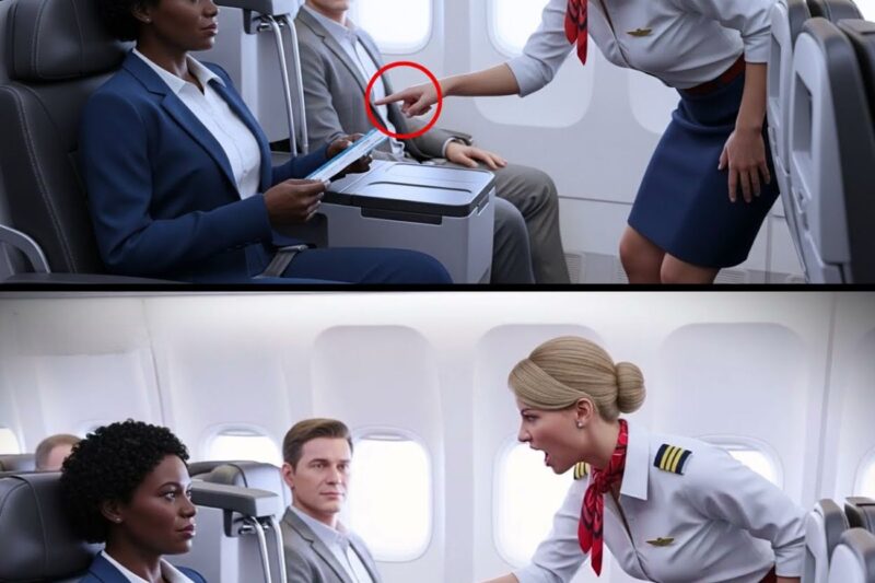(1) Black CEO Removed From VIP Seat — One Minute Later, She Fires the Entire Airline Staff 
