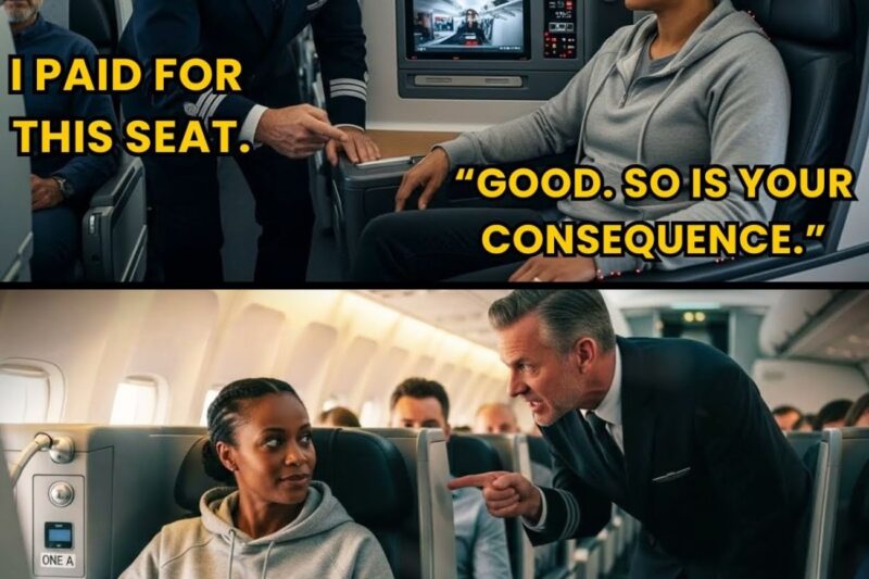 (1) Black CEO Denied First-Class Seat — 14 Minutes Later, She Grounds the Entire Airline 