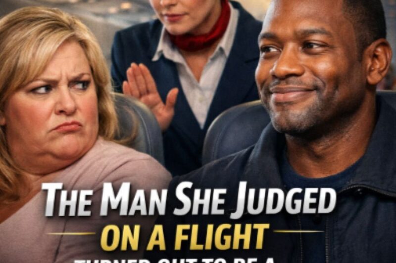 She Didn’t Know Who Sat Beside Her