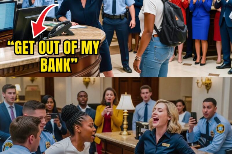 (1) Bank Workers Slapped Black CEO in Disguise — Froze When She Said “I Own This Bank” and Fired Them!