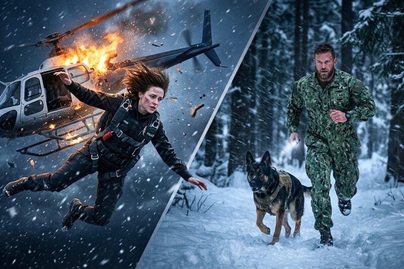 Navy SEAL and His K9 Find a Wounded Cop After a Mid-Air Attack… The Forest Was Not Empty That Night