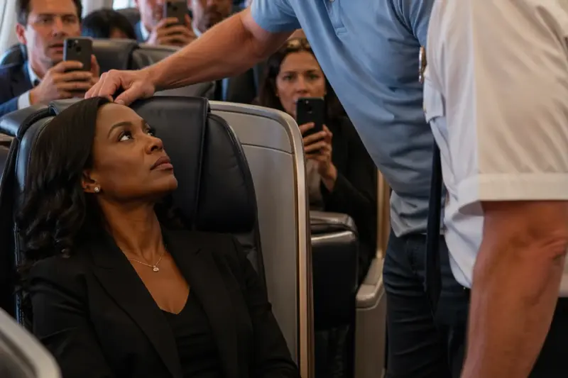 The Seat They Tried to Steal Was Never Just a Seat. By the Time the Plane Went Silent, Everyone Knew Who Really Owned the Sky.