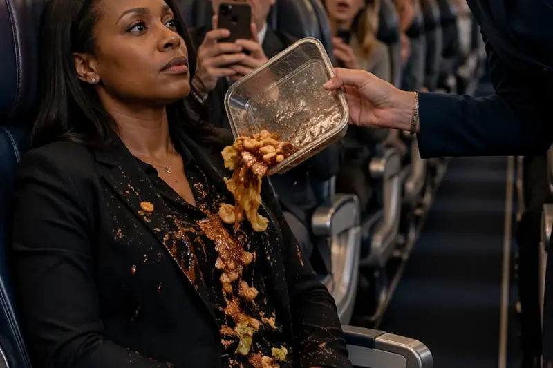 She Was Given Leftovers Like She Was Nothing. By the Time the Plane Landed, Everyone Learned Who Really Owned the Sky.