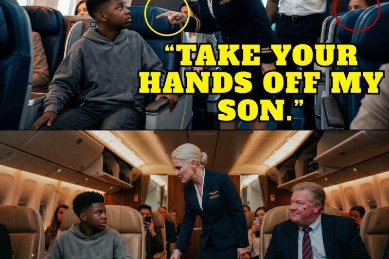 Flight Attendant Had Black Teen Arrested in First Class — Then the Captain Said “That’s My Son”