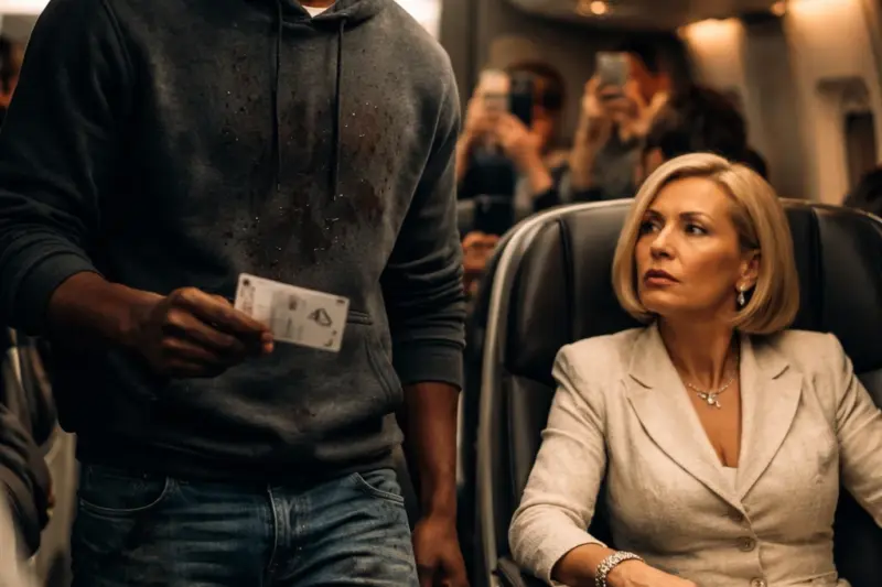He Let Her Steal His Seat. She Had No Idea She Was Sitting on the Biggest Secret in the Sky.