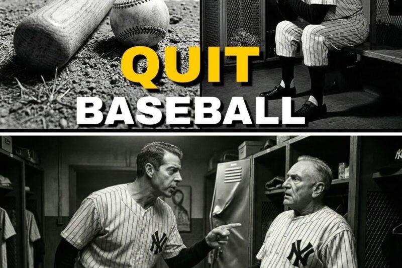 Joe DiMaggio QUIT Baseball at His Peak — The Real Reason Will SHOCK You