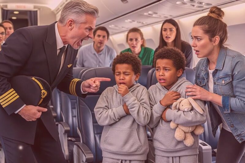 White Pilot Shouts at Black Sick Twins—Speechless When Their CEO Mom Arrives and She’s Fired…