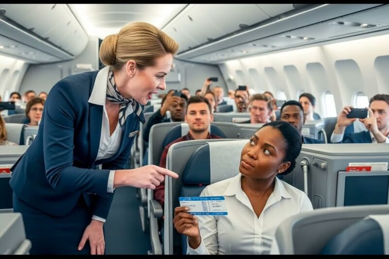Black CEO Slapped by Flight Attendant — Then Drops Truth That Shocks Entire Cabin