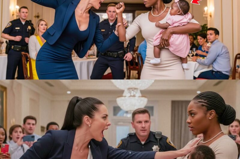 Restaurant Hostess SLAPS a Black Mother Holding a Baby — One Call Later, She Was Fired
