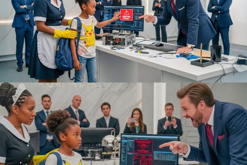 “Fix This And I’ll Give You $100M” the CEO Mocked — But the Maid’s Daughter Solved It Instantly 