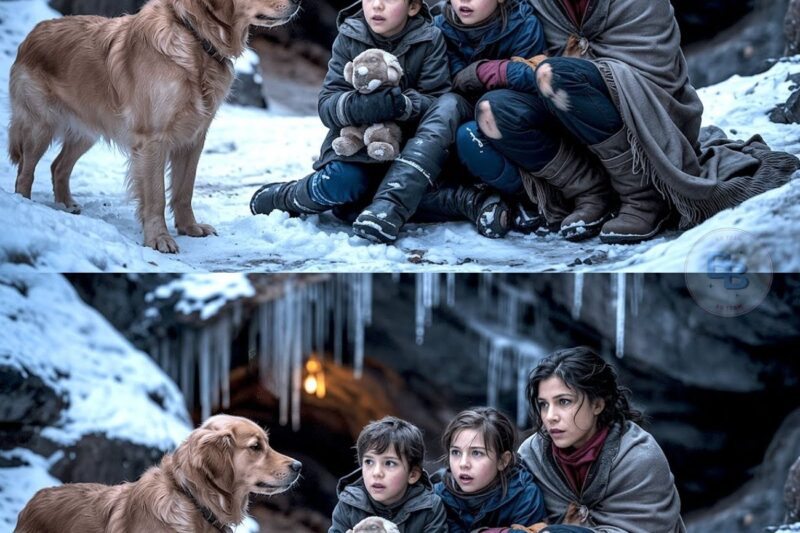 Divorced Mom & Kids Freezing in Cave Believe It’s The End, Until a Lost Dog Leads Them to a Mansion! 