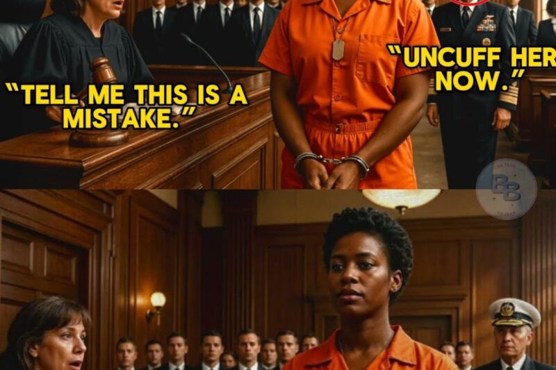 They Handcuffed A Black Female SEAL Sniper In Court — Then An Admiral Entered And Everyone Froze 