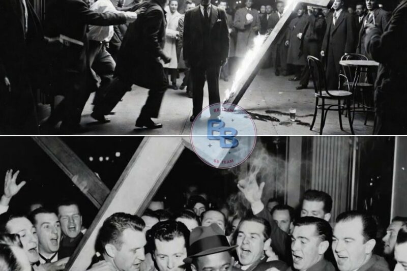 KKK Mocked Bumpy Johnson Outside A Harlem Theater | Harlem Watched Their Cross Fall Before Dawn