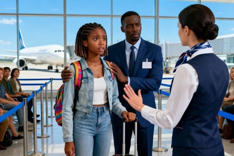 Black Girl Removed From Priority Boarding — Then Her Dad, Head of Aviation Safety, Steps In…
