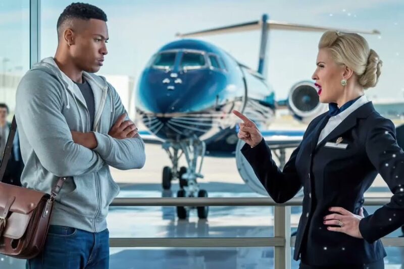 Black CEO Asked to Leave the Terminal — Moments Later, His Private Jet Lands