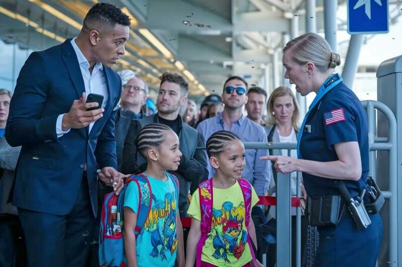 Black Twins Labeled “Security Risk” at Gate — Their CEO Father Grounds All Departures…