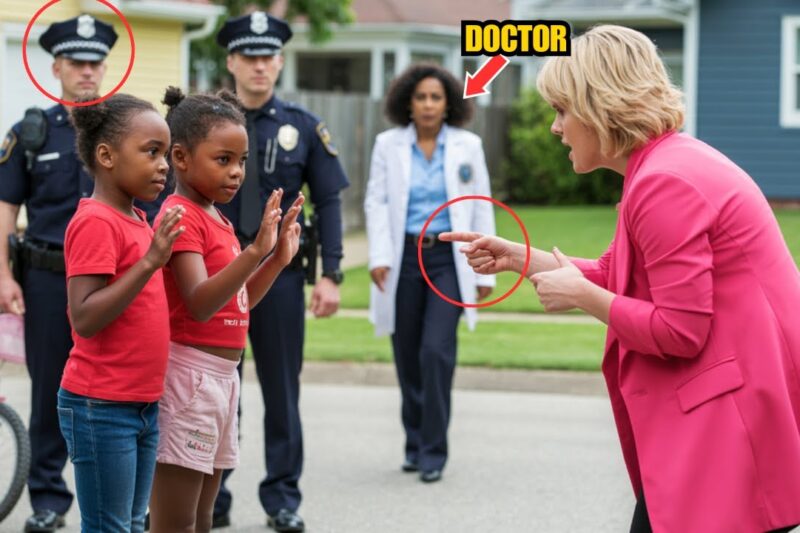 WHITE NEIGHBOR CALLS COPS ON BLACK TWIN GIRLS — SPEECHLESS WHEN HER MOM ARRIVES